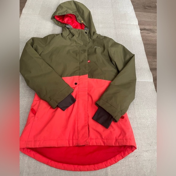 [Y12] Orage Lola Girls Jacket 2020 Two-Tone Hooded - Picture 2 of 10